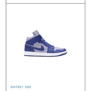 Wmns Air Jordan 1 Mid SE 'Iron Purple Deep Royal' – Size US 10.5 W
